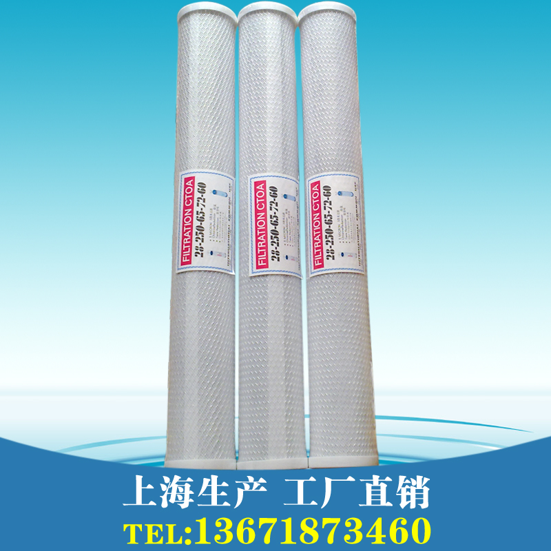 20寸压缩活性炭滤芯 净水器滤芯 净水 饮水机配件耗材