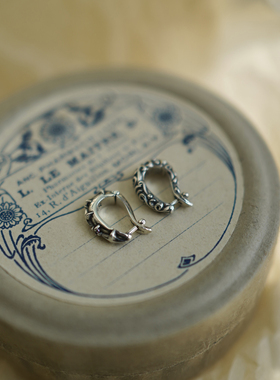 睡莲生生世世 原创设计925纯银吊坠三叶草蛇无限循环造型连接配件