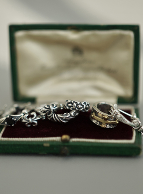 SHUI 925纯银耳环女个性复古藤蔓锆石元素简约百搭设计耳圈男