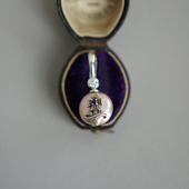 睡莲生生世世 原创设计珍珠星球吊坠精致百搭项链挂坠开口吊环扣