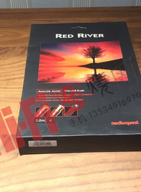 美国AQ线圣River红河RCA信号线XLR平衡线原装发烧Audioquest行货