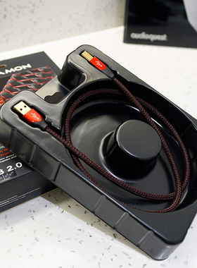 audioquest/线圣 肉桂USB解码线外接声卡DAC数据线A对B音频线转