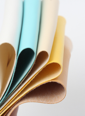 法式刺绣珠绣底布胸针PU皮料 底衬细腻仿小羊皮细纹人造革软质