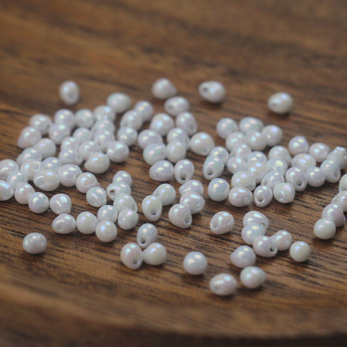 日本御幸3.4mm胖水滴米珠