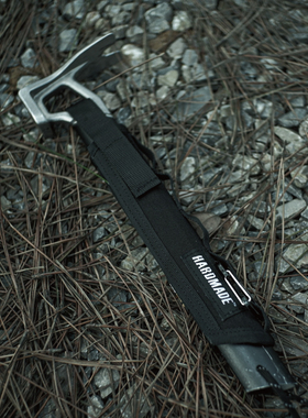 HARDMADE 营地锤帐篷锤帐钉锤冻土锤外衣风格露营锤子锤套收纳