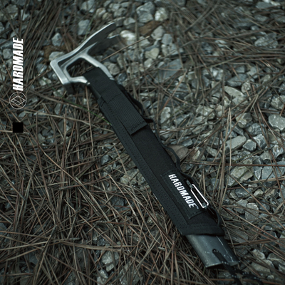 HARDMADE 营地锤帐篷锤帐钉锤冻土锤外衣风格露营锤子锤套收纳