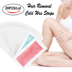 Hair Strips Sided Double Cold Wax For Paper Removal