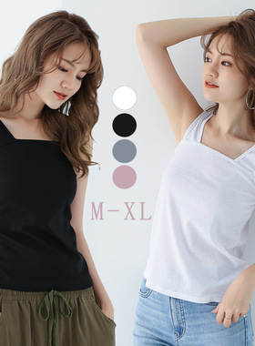 Colour camisole bottoming shirt summer inner women shirt tig