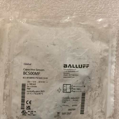 全新原装BALLUFF巴鲁夫 BCS00MF BCS M18--议价商品
