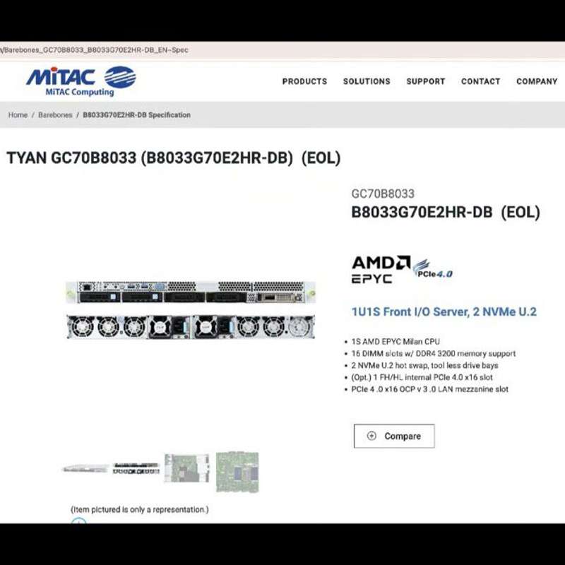 团购 满100台发货 全新1U泰安TYAN服务器，支持AMD--议价商品