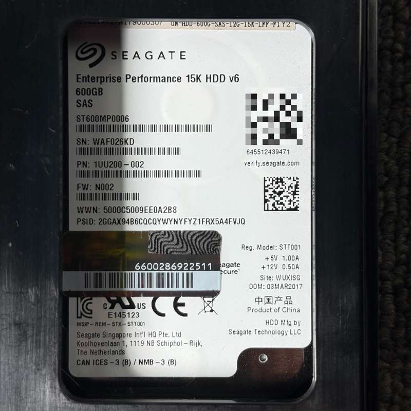 新华三服务器硬盘H3C 0231A5F5 600GB 12G--议价商品