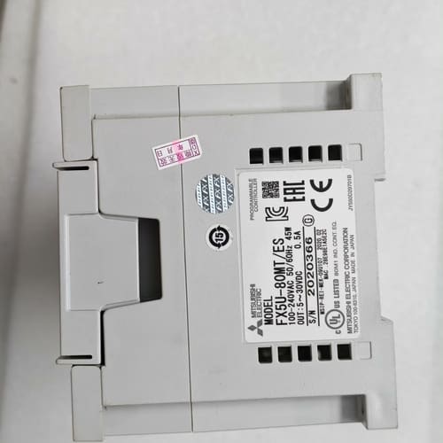 三菱FX5U-80MT/ES PLC模块，二手拆机件，成色如--议价商品