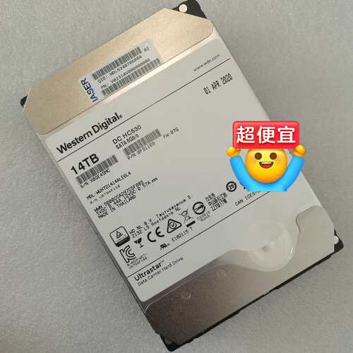 WD/浪潮WUH721414ALE6L4 14TB 3.5--议价商品
