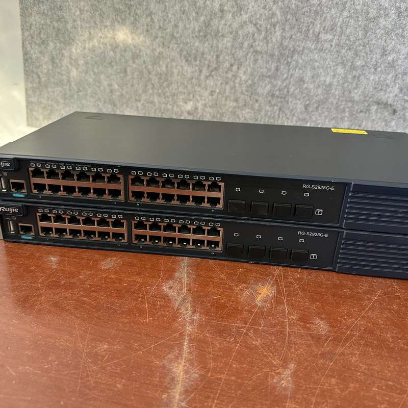 锐捷 RG-S2928G-E 24口全千兆管理交换机 端口全--议价商品