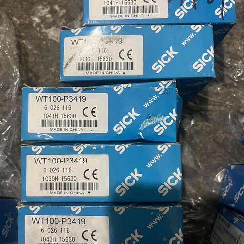 SICK西克光电传感器WT100-P3419的5个，全新未使--议价商品