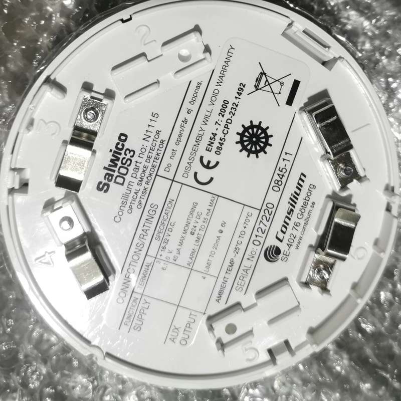 Salwico DOS3光电烟雾探测器,型号N1115,瑞典--议价商品