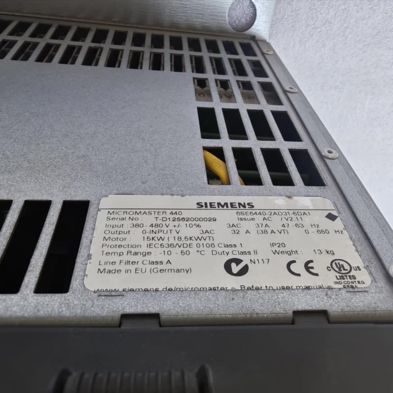 西门子440变频器15kw--议价商品