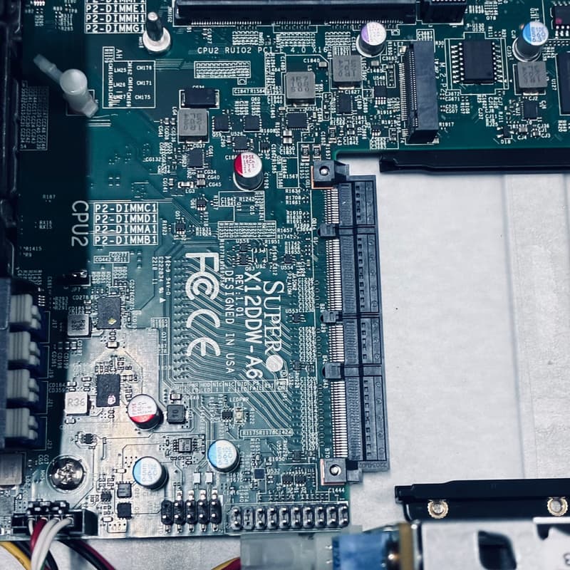 100台】2U超微X12DDW-A6双路4189 12盘U2--议价商品