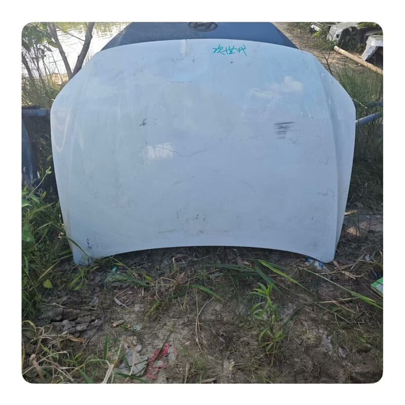 昂克赛拉次世代前机盖,原厂拆车件,白色。适合需要更换机盖的朋