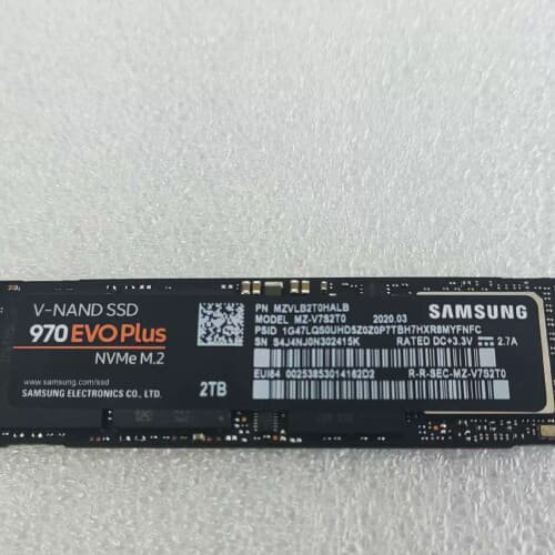 Samsung/三星970 evo plus 2t NVME--议价商品