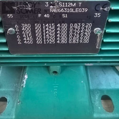 4千瓦利来森玛 Leroy Somer 电机--议价商品