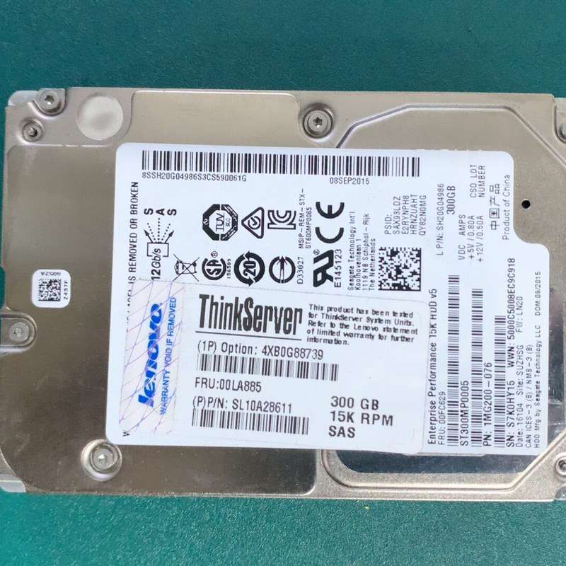 联想 00LA885 300G 15K 12G SAS 2.--议价商品