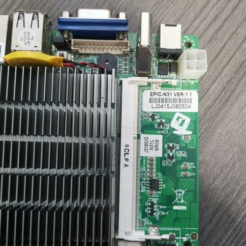 机器人控制电脑主板EPIC-N31，带金士顿KVR16LD1--议价商品