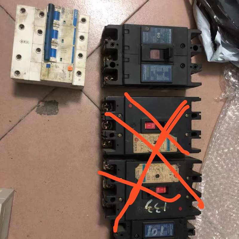 价】拆机空气开关来了！30A、100A一共三个，全拆机件--议价商品
