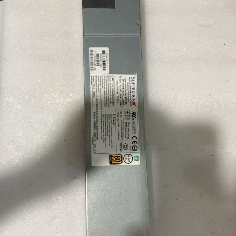 超微 SUPERMICRO PWS-721P-1R 服务器电--议价商品