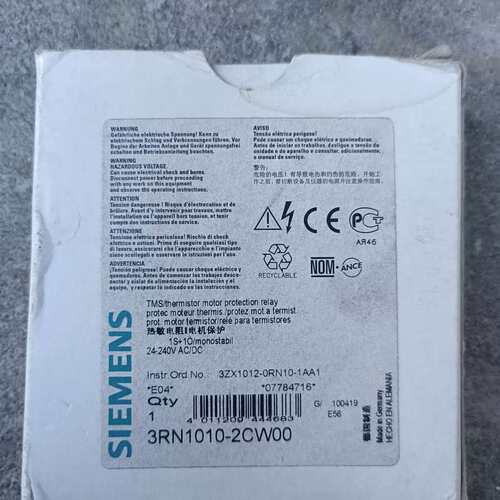 全新西门子继电器3RN1010-2CW00，库存商品原装正品--议价商品