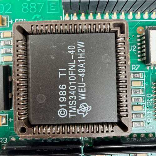 fc202887e tms34010fnl-40工业板卡，拆--议价商品