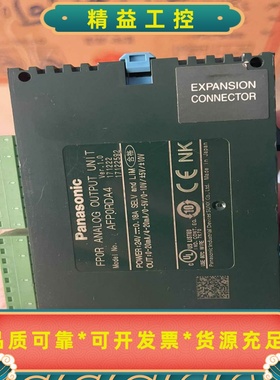 松下PLC模块AFPORDA4，拆机货，图片是实物拍摄的，--议价商品
