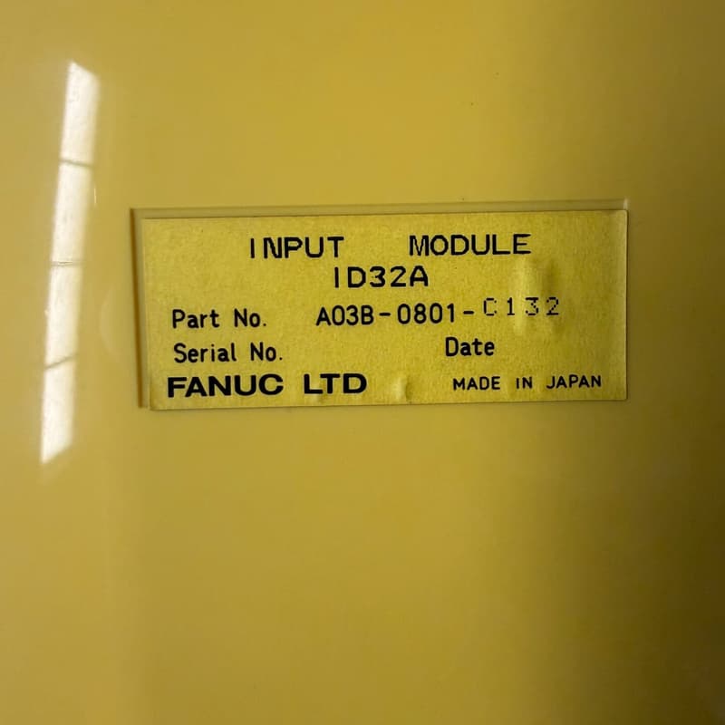 标题：发那科 A03B-0801-C132 ID32A 模块--议价商品