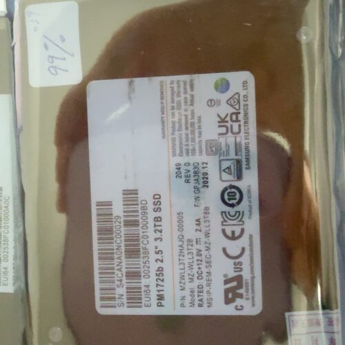 三星PM1725b 3.2TB 2.5寸企业级SSD--议价商品