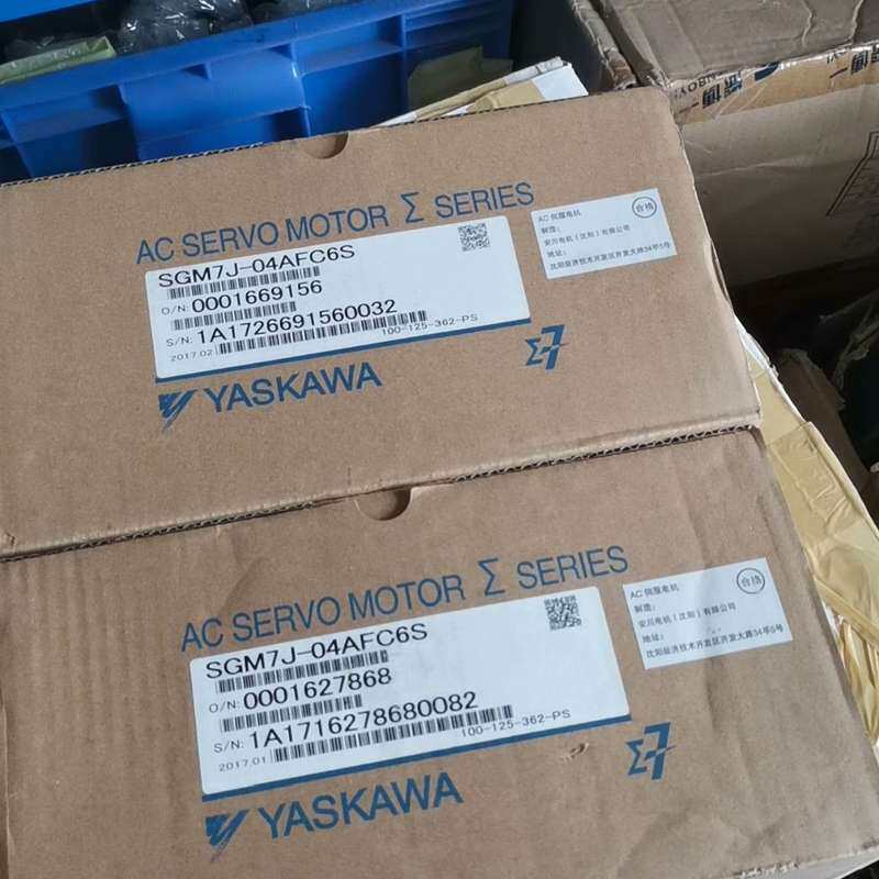 SGM7J-04AFC6S安川伺服电机400W全新原装,包装--议价商品