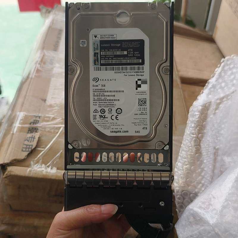 联想Lenovo 4TB 7.2K SAS 3.5寸企业级硬--议价商品