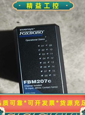 福克斯波罗FOXBOROFBM207c模块，型号P0917--议价商品
