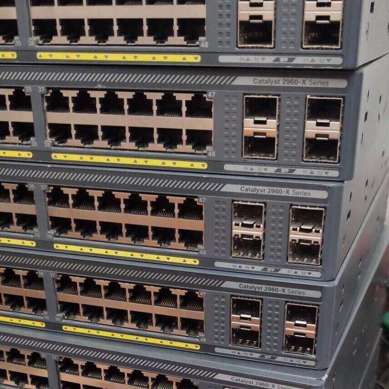 2960x-48ts-l 48口千兆交换机加四口万兆--议价商品