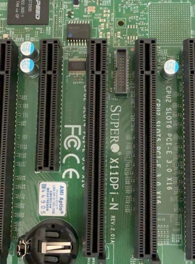 超微X11DPI-N服务器主板，双路LGA3647针，支持第--议价商品