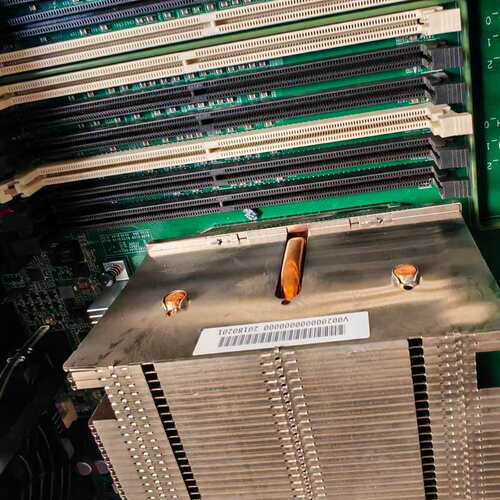 浪潮拆机长方形 X79 X99 四铜管散热器15元／个大量現--议价商品