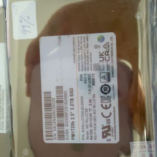 三星PM1725b 3.2TB 2.5寸企业级SSD--议价商品