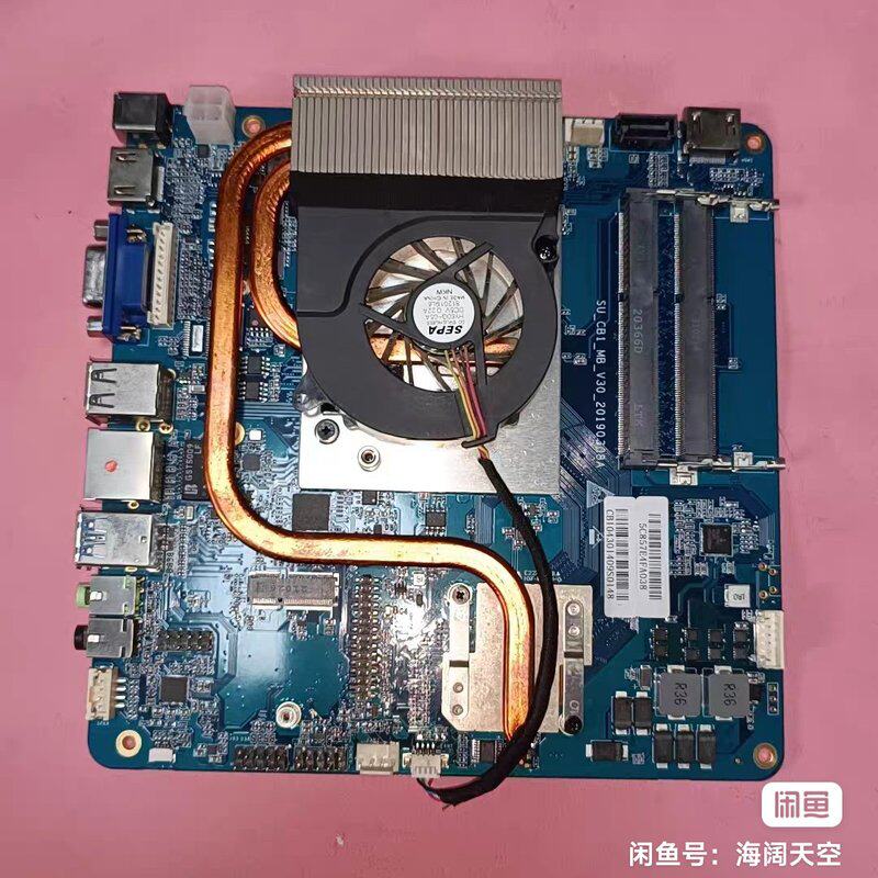 迷你工控C4701主板,内存DDR3,双HDMI支持M2固态--议价商品