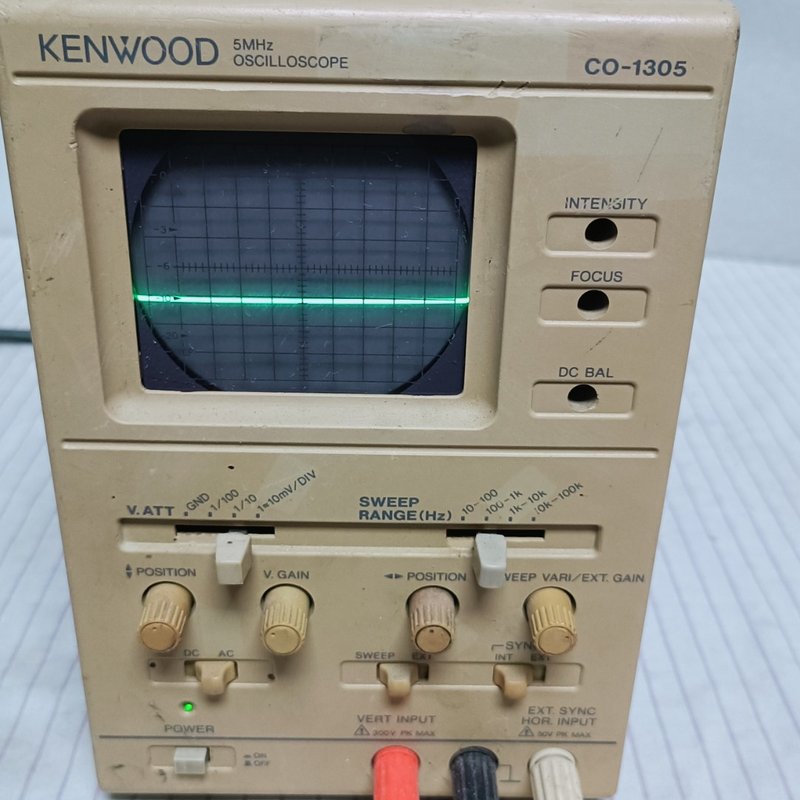 KENWOOD CO-1305示波器，5MHz，实物图二手旧--议价商品图片