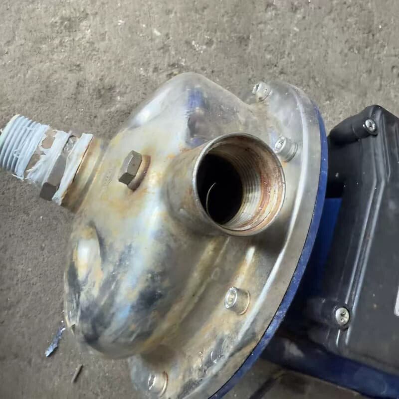 拆机一台二手永力泵业粤华牌不锈钢离心泵WB70/075D-P--议价商品