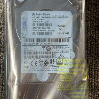 IBM 01LJ786 900G 10K 2.5 SAS--议价商品