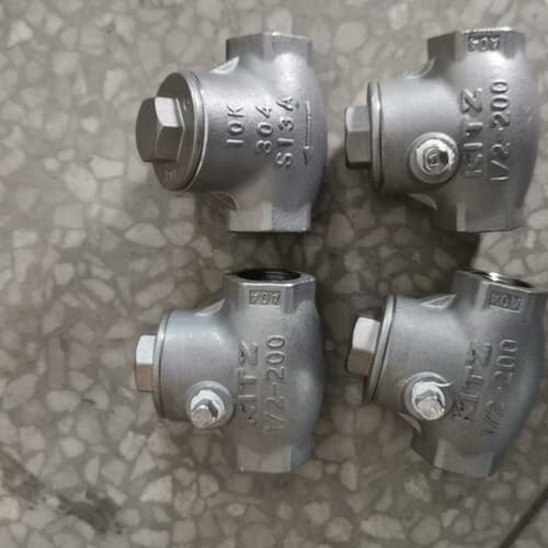 全新日本KITZ北泽止回阀，1/2寸，304不锈钢，10K压--议价商品