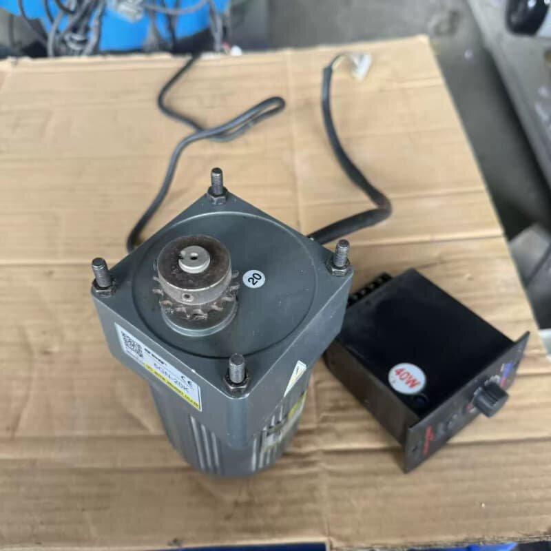 拆机一个二手GPG减速电机带调速器5RK40GN-C，5GN--议价商品