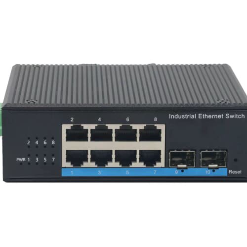 4光6电千兆WEB管理型工业级交换机,4个千兆光口+6个千兆--议价商