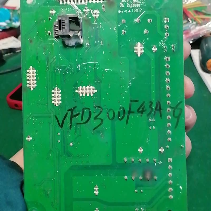 台达变频器VFD300F43A-G主板,380-480V输入--议价商品