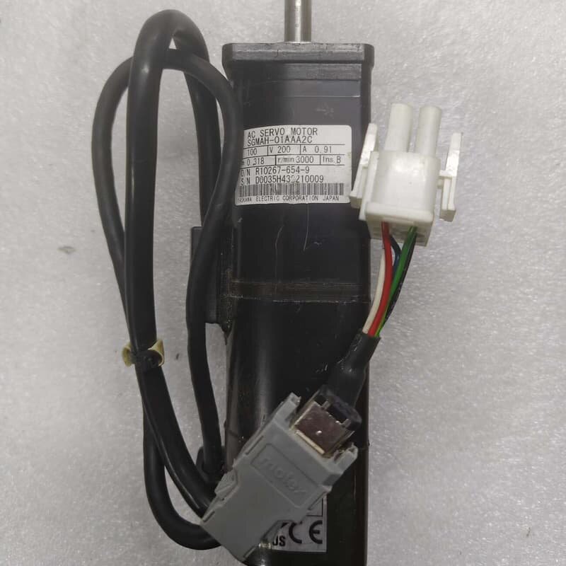 二手安川伺服电机 SGMAH-01AAA2C ，图片实拍，--议价商品